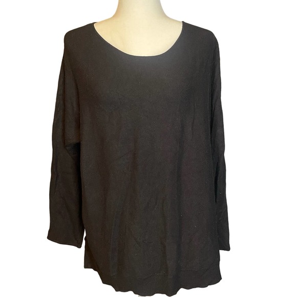 Michael Kors Black Sweater Long Sleeve SZ XL RN 111818 - Picture 2 of 9